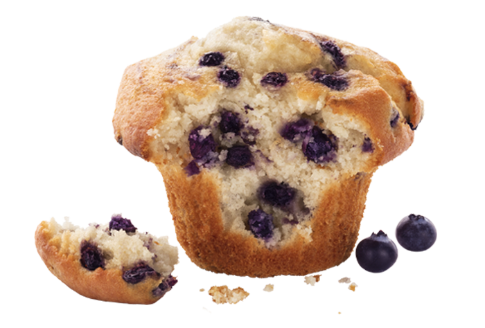 Skinny Blueberry Muffin