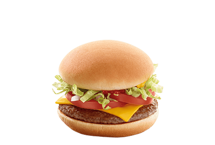 Deluxe burger on sale